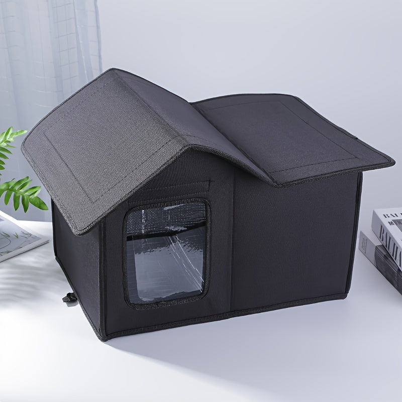Waterproof Outdoor Cat Bed - Weather-Resistant Pet Shelter