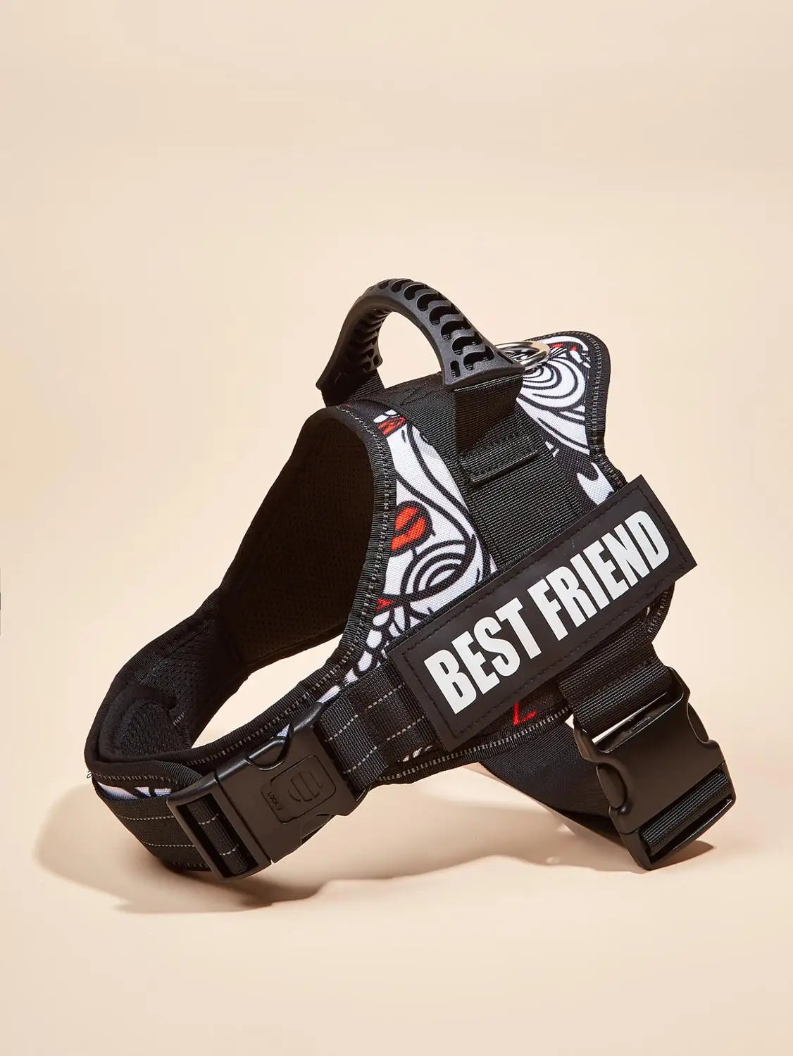 Colorful Dog Harness With Customizable Tags Reflective Dog Collar No Pull Safe Dog Training Walking Climbing Vest Free Shipping
