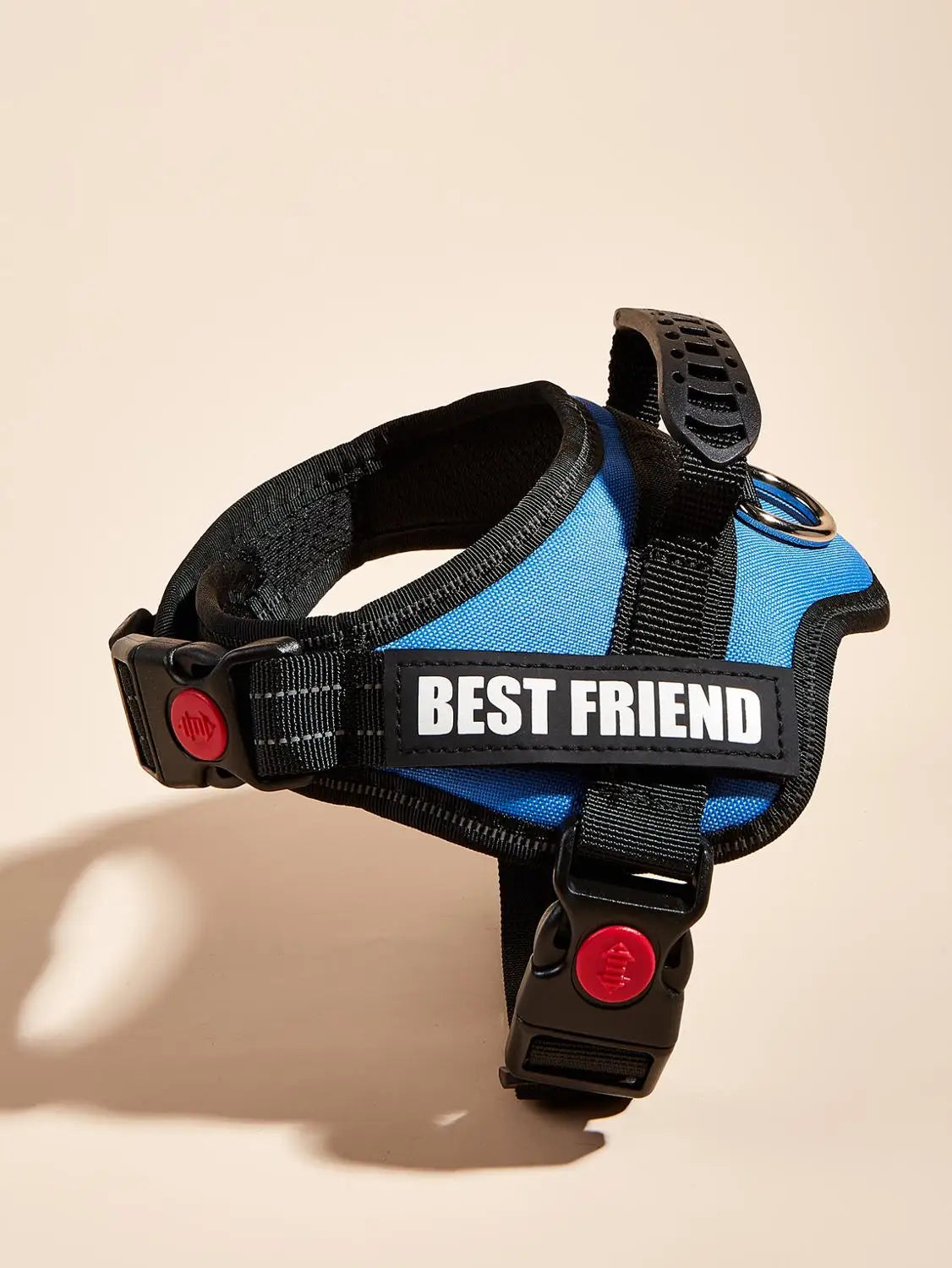 Colorful Dog Harness With Customizable Tags Reflective Dog Collar No Pull Safe Dog Training Walking Climbing Vest Free Shipping