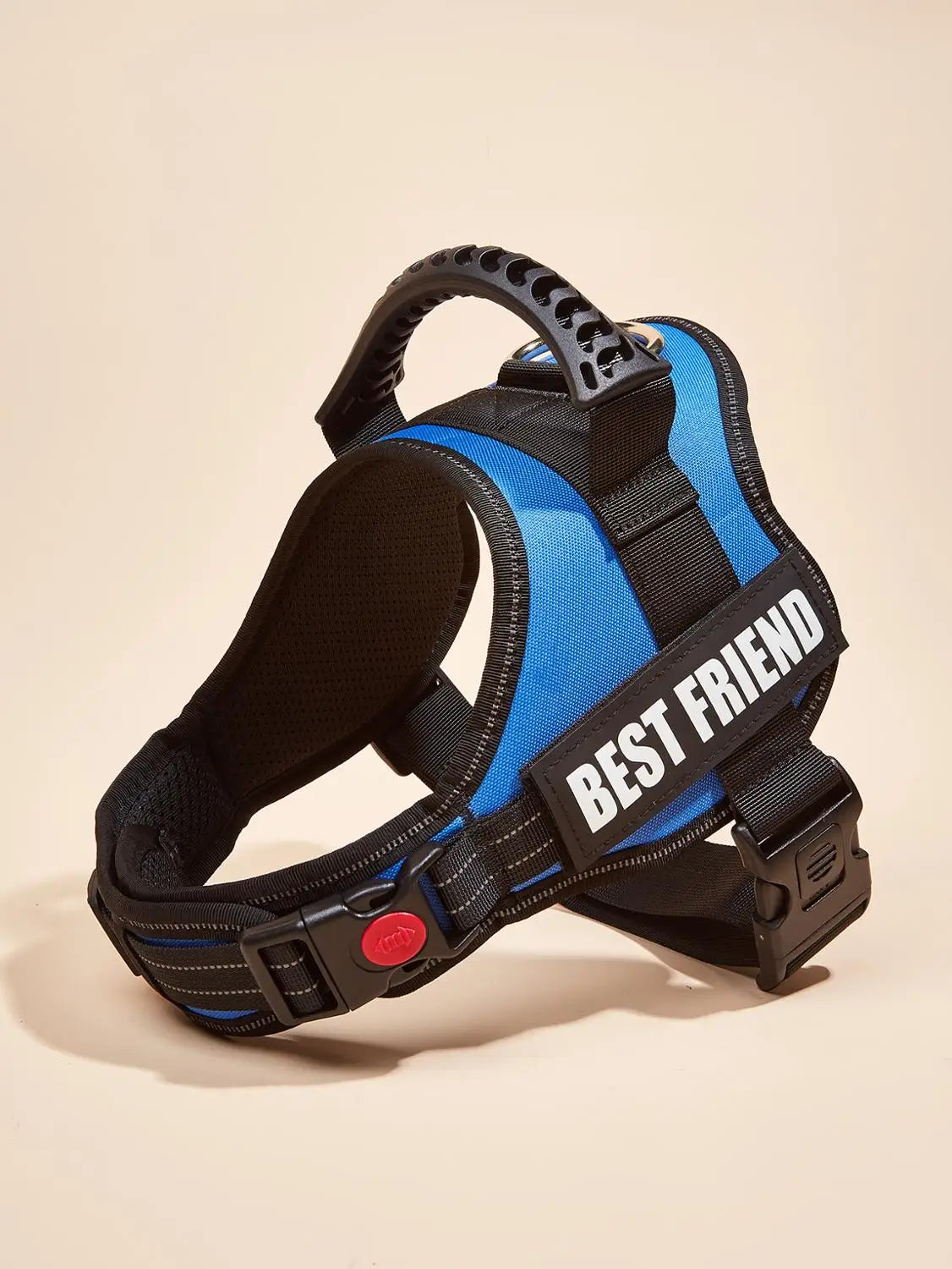 Colorful Dog Harness With Customizable Tags Reflective Dog Collar No Pull Safe Dog Training Walking Climbing Vest Free Shipping