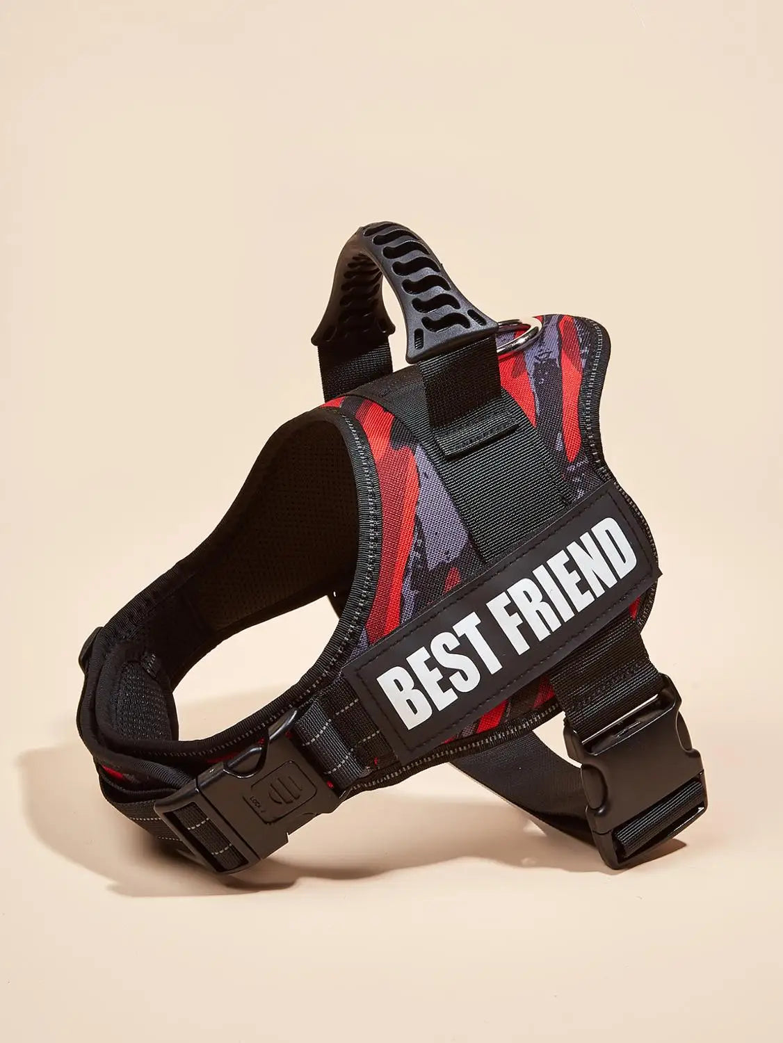 Colorful Dog Harness With Customizable Tags Reflective Dog Collar No Pull Safe Dog Training Walking Climbing Vest Free Shipping