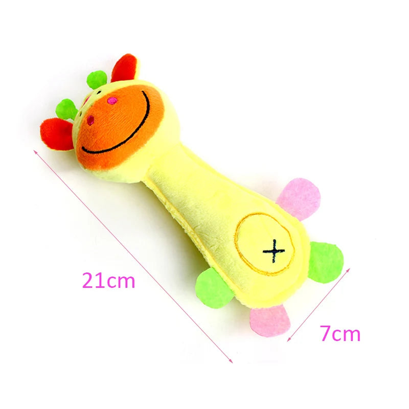 Plush Toy Animal Shape with Squeaky for Small Dogs