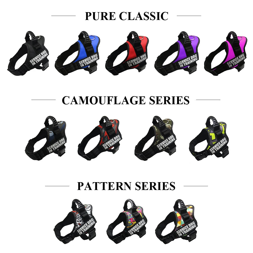 Reflective Adjustable Dog Harness Vest
