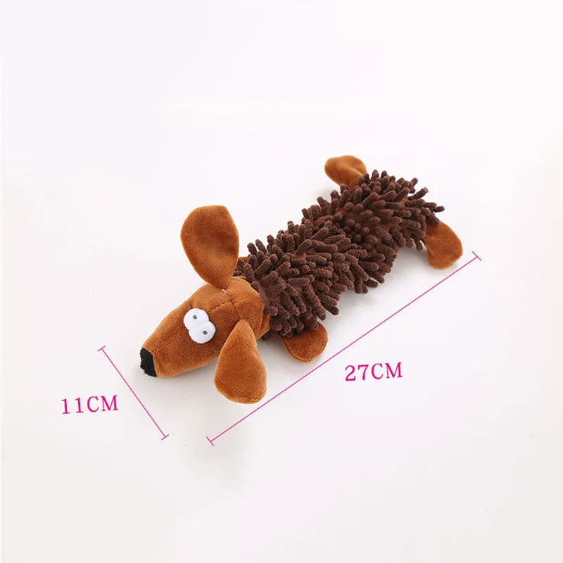 Plush Toy Animal Shape with Squeaky for Small Dogs