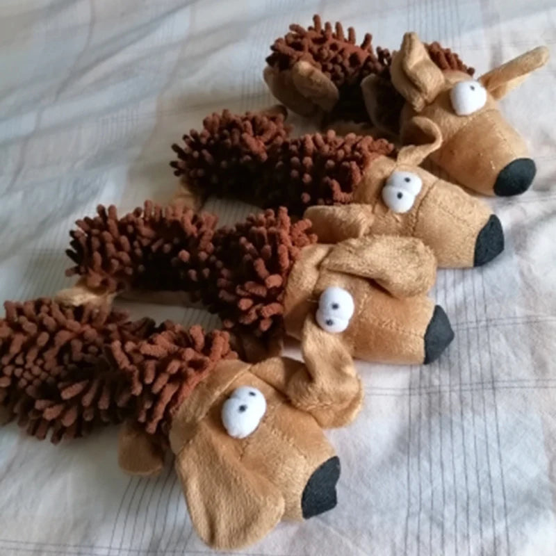 Plush Toy Animal Shape with Squeaky for Small Dogs