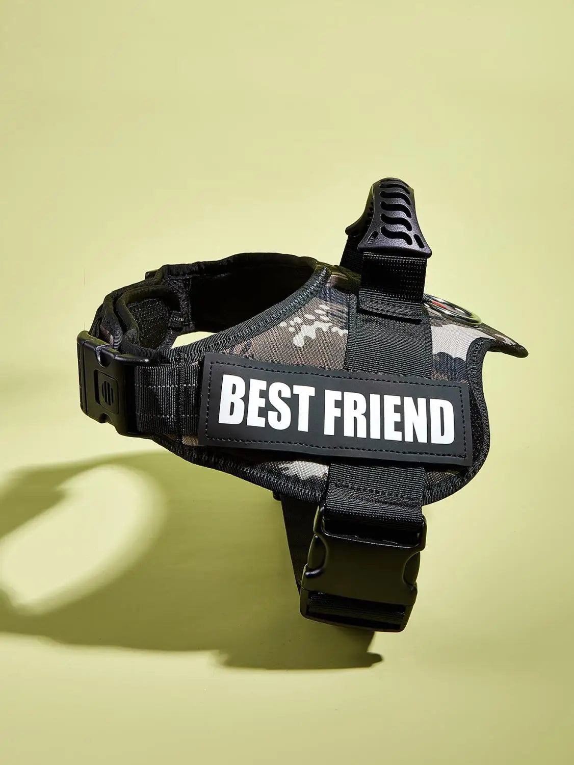 Colorful Dog Harness With Customizable Tags Reflective Dog Collar No Pull Safe Dog Training Walking Climbing Vest Free Shipping