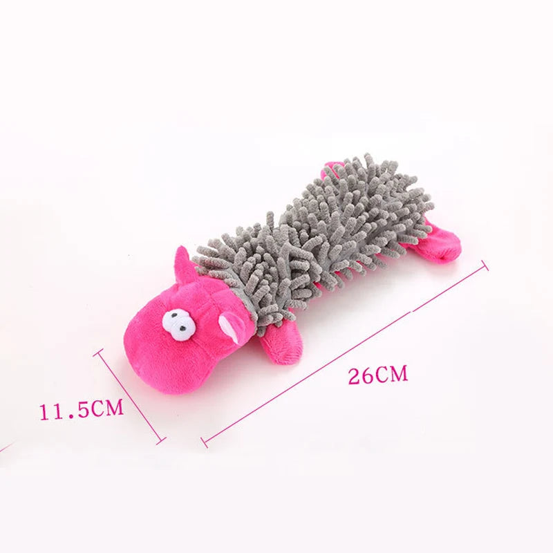 Plush Toy Animal Shape with Squeaky for Small Dogs