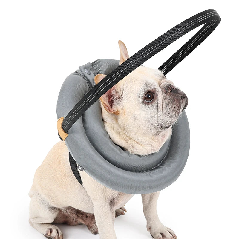 Blind Dog Safety Collar - Anti-Collision Protection Harness with Reflective Strips