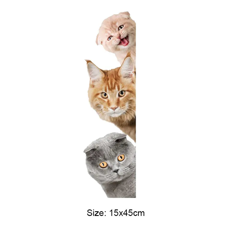 3D Pet Wall Stickers - Dogs & Cats
