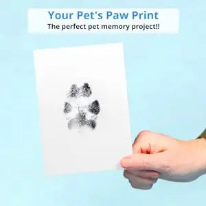 Pet Paw Print Ink Pad - DIY Keepsake Kit for Dogs & Cats