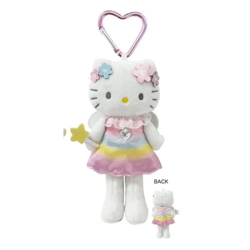 Cute Angel Cat Keychain - Kawaii Bag Charm
