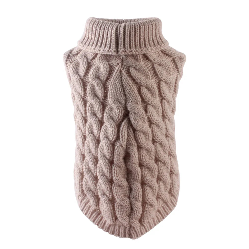 Classic Dog Sweater - Winter Pullover for Small Dogs & Puppies