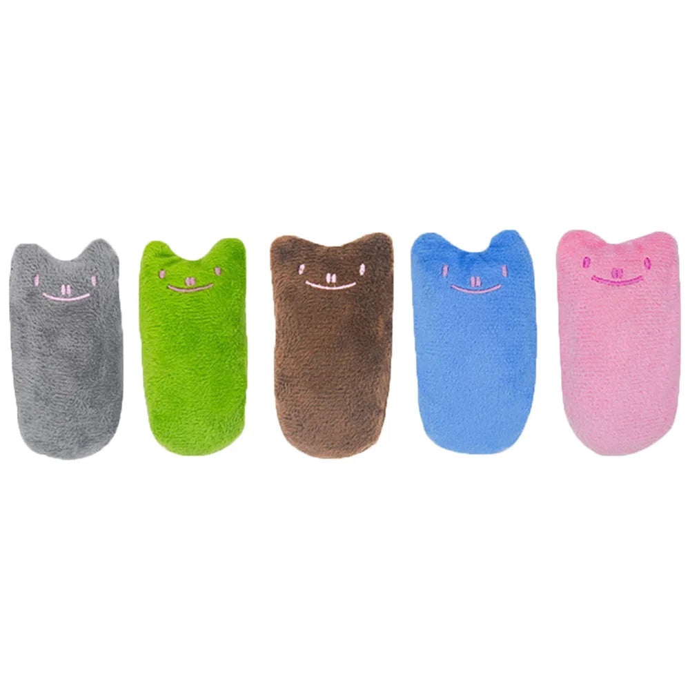 Interactive Catnip Plush Toy - Dental Health & Entertainment for Cats