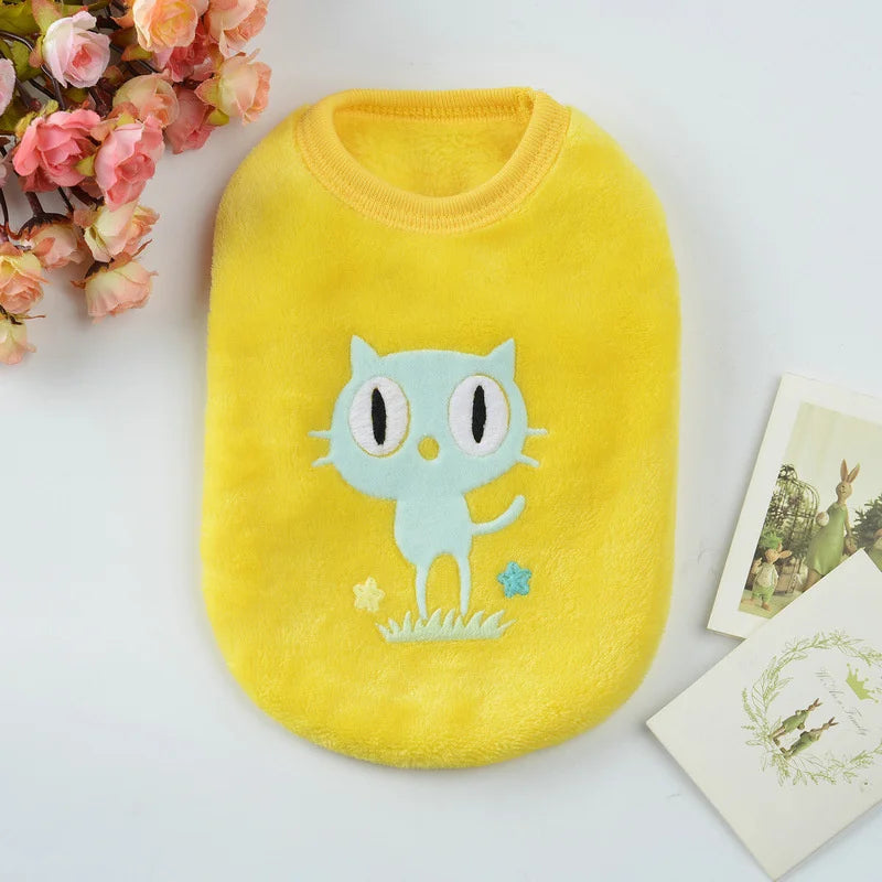 Cute Print Teacup Dog Sweater