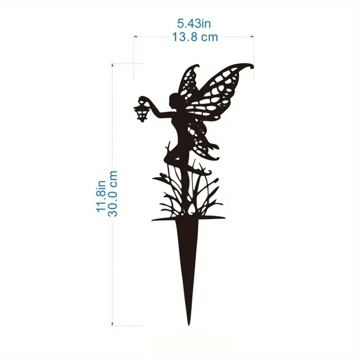 Cat Family Garden Stakes - Cute Silhouette Decorations for Yard & Lawn