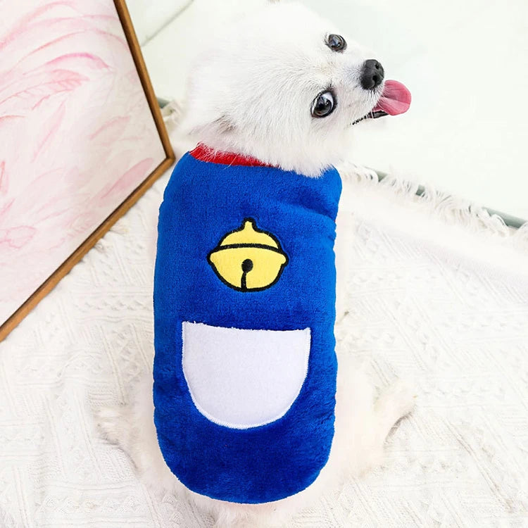Soft Fleece Dog Coat - Warm Winter Jacket for Small & Medium Dogs