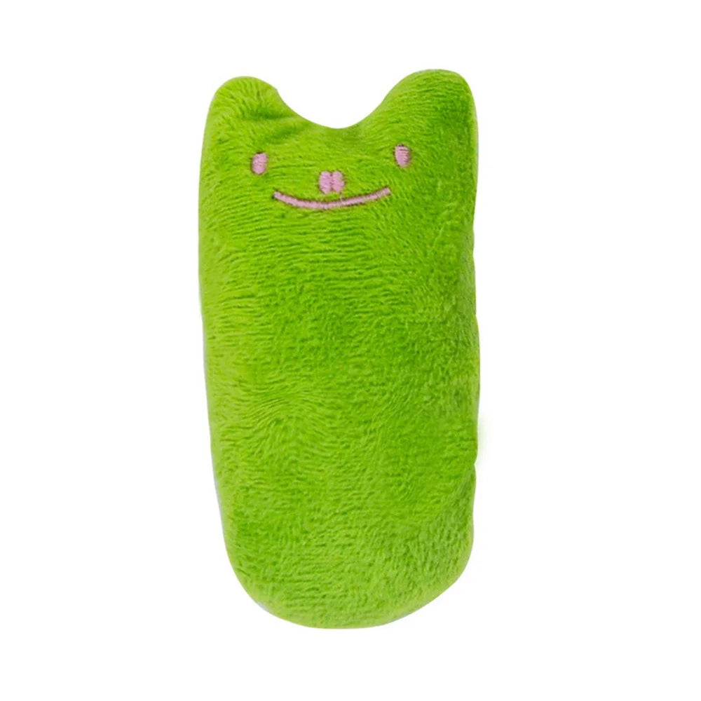 Interactive Catnip Plush Toy - Dental Health & Entertainment for Cats
