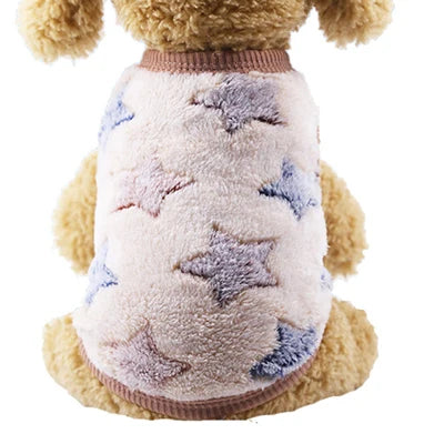 Soft Fleece Dog Coat - Warm Winter Jacket for Small & Medium Dogs