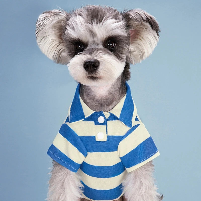 Dog Polo Shirt - Summer Casual Clothing for Small & Large Dogs