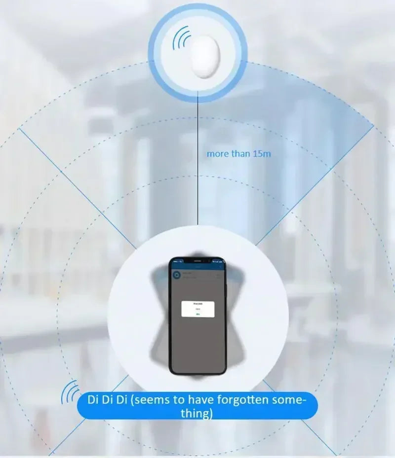 Mini GPS Pet Tracker - Bluetooth Locator