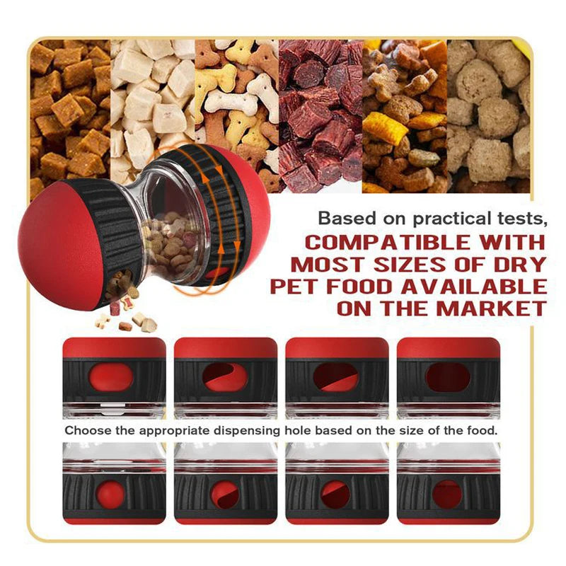 Smart IQ Training Dog Toy - Slow Feeder Puzzle Ball