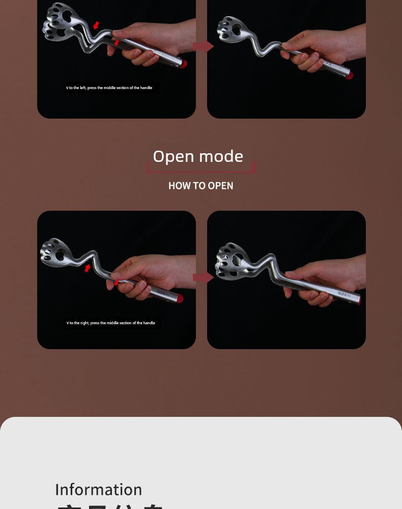 Cat's Paw Multi-Functional Food Clip Tong
