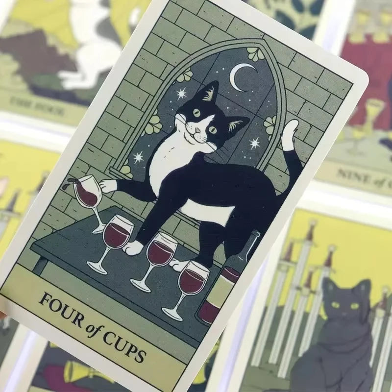 Cats Rule The Earth Tarot Cards - Mystical Fortune Telling Deck for Cat Enthusiasts