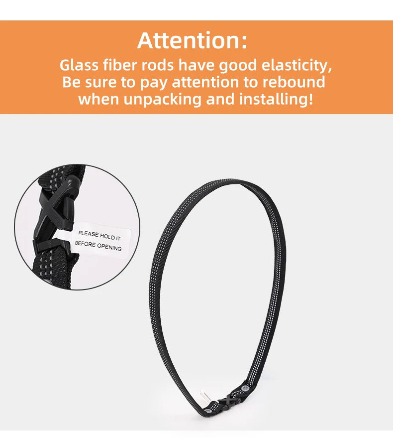 Blind Dog Safety Collar - Anti-Collision Protection Harness with Reflective Strips