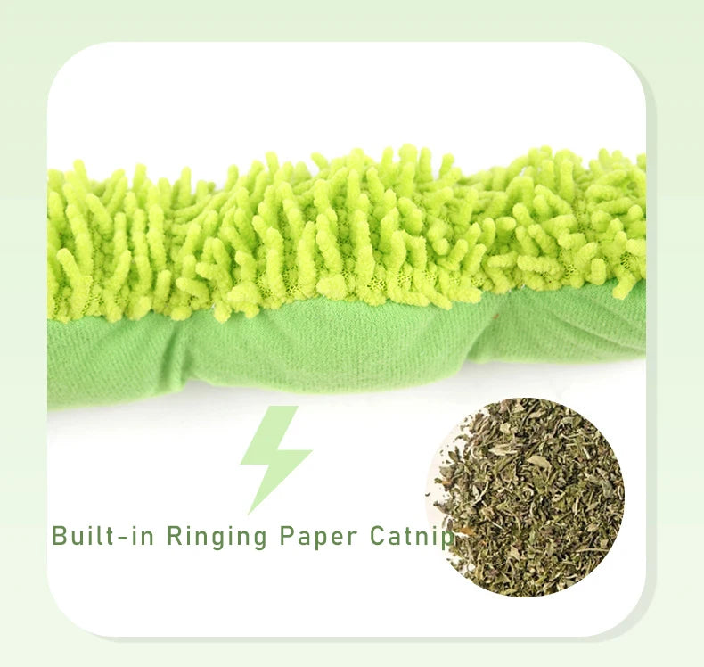 Cat Chew Caterpillar Catnip Molar Toy