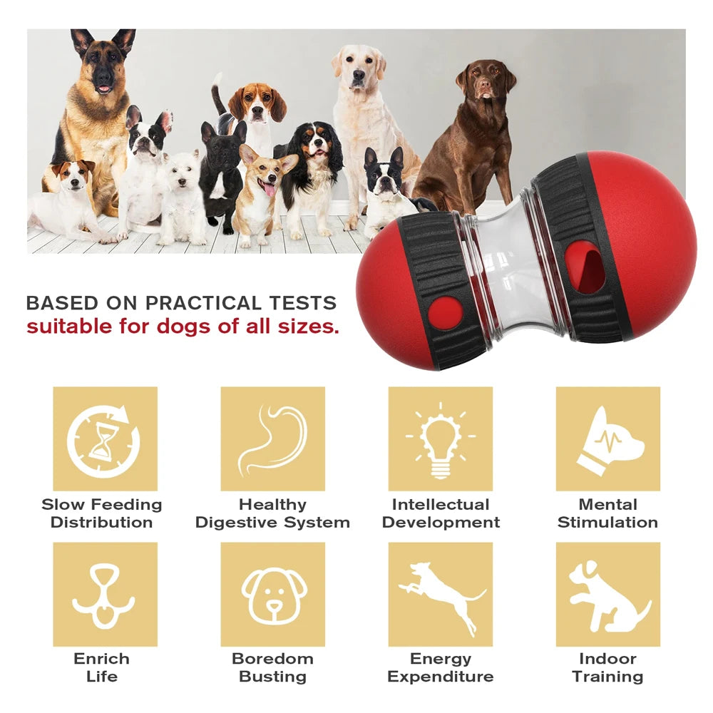 Smart IQ Training Dog Toy - Slow Feeder Puzzle Ball