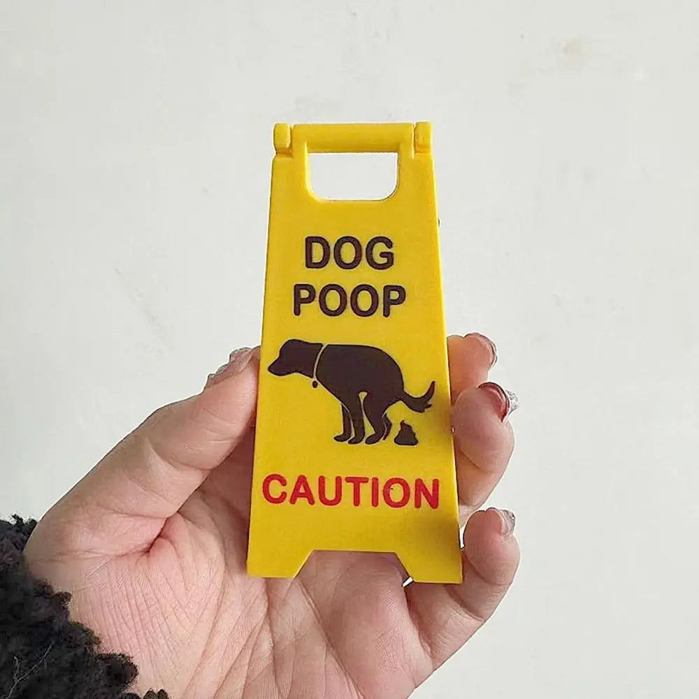 Funny Pet Warning Sign - Caution Floor Sign