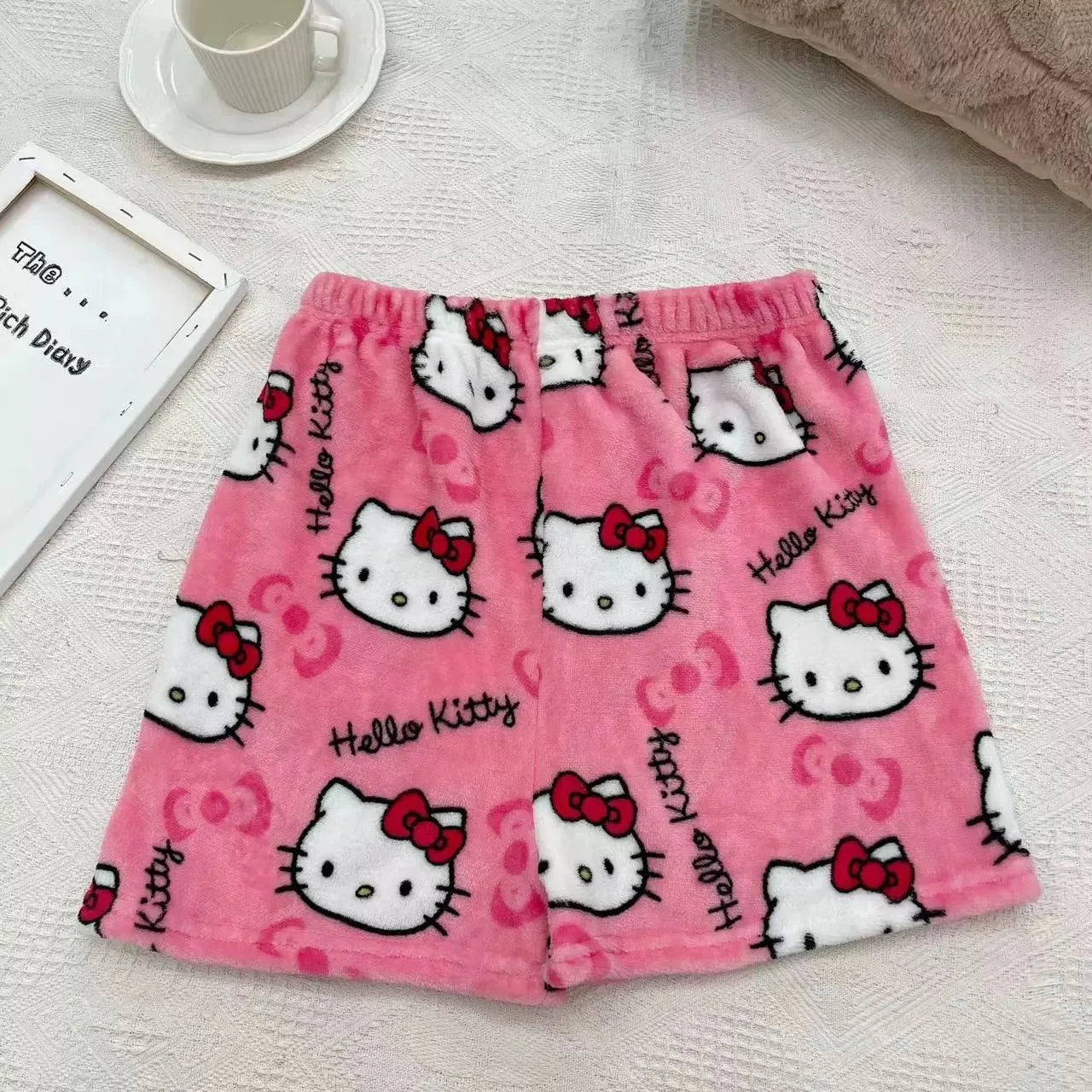 Hello Kitty Fleece Pajama Pants - Soft Trousers