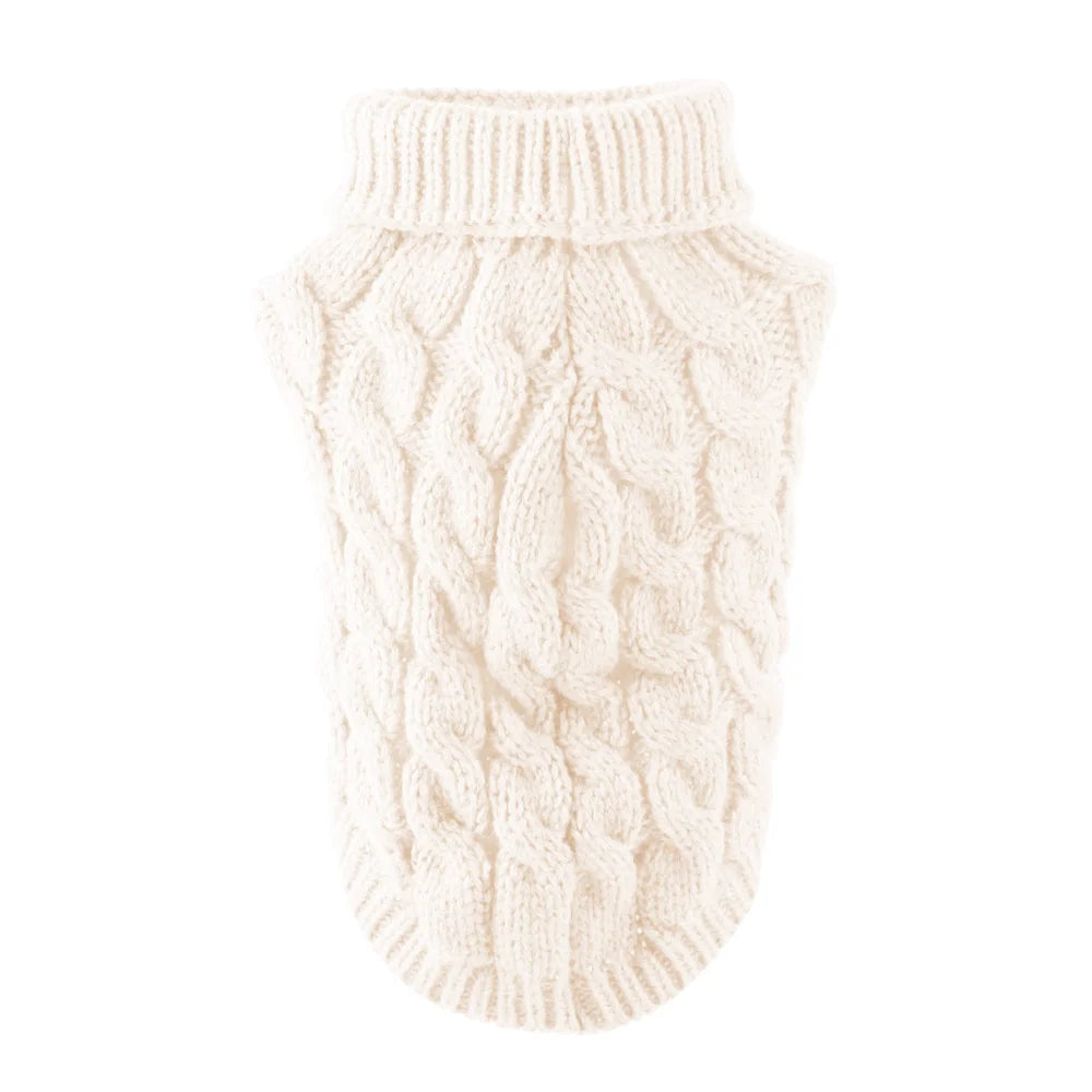 Classic Dog Sweater - Winter Pullover for Small Dogs & Puppies
