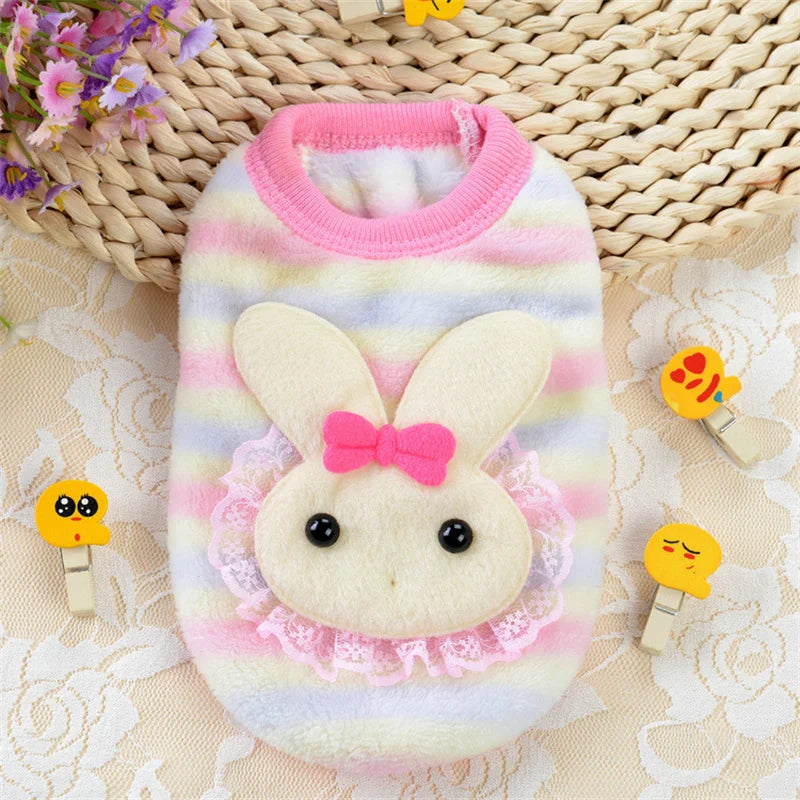 Cute Print Teacup Dog Sweater