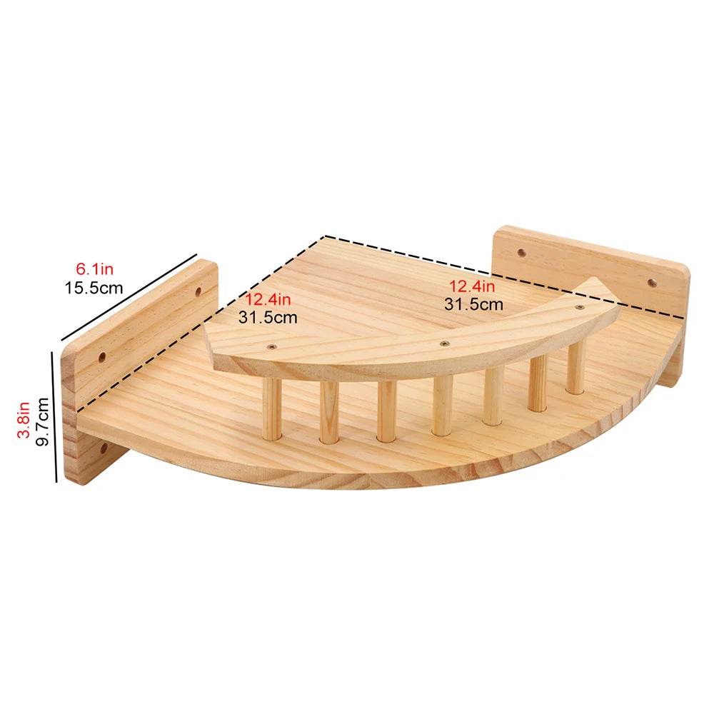 Franklin's Pick: Wall-Mounted Cat Climbing Rope - Space-Saving Fun
