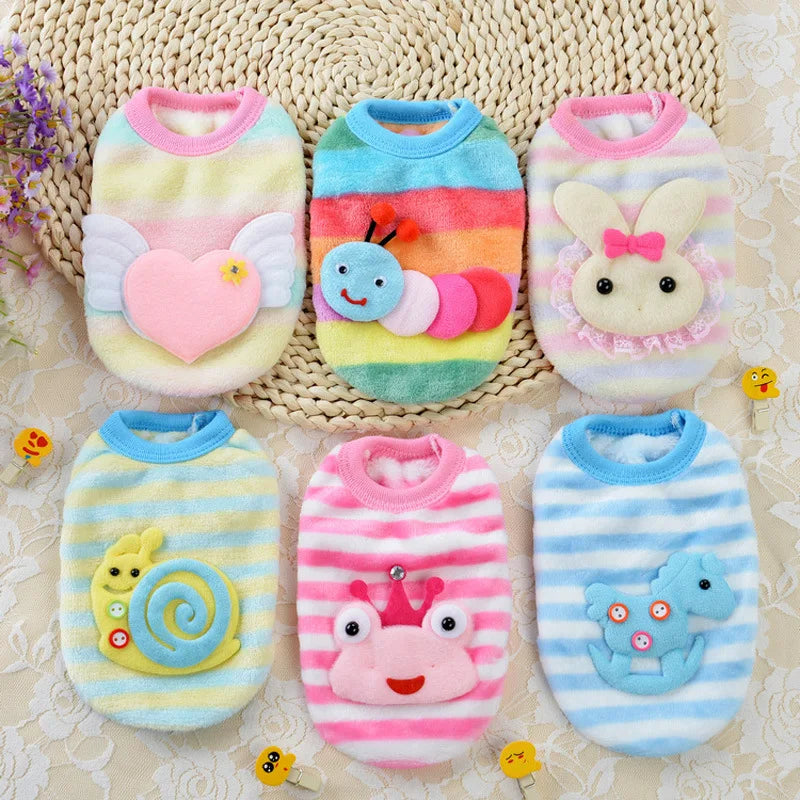 Cute Print Teacup Dog Sweater