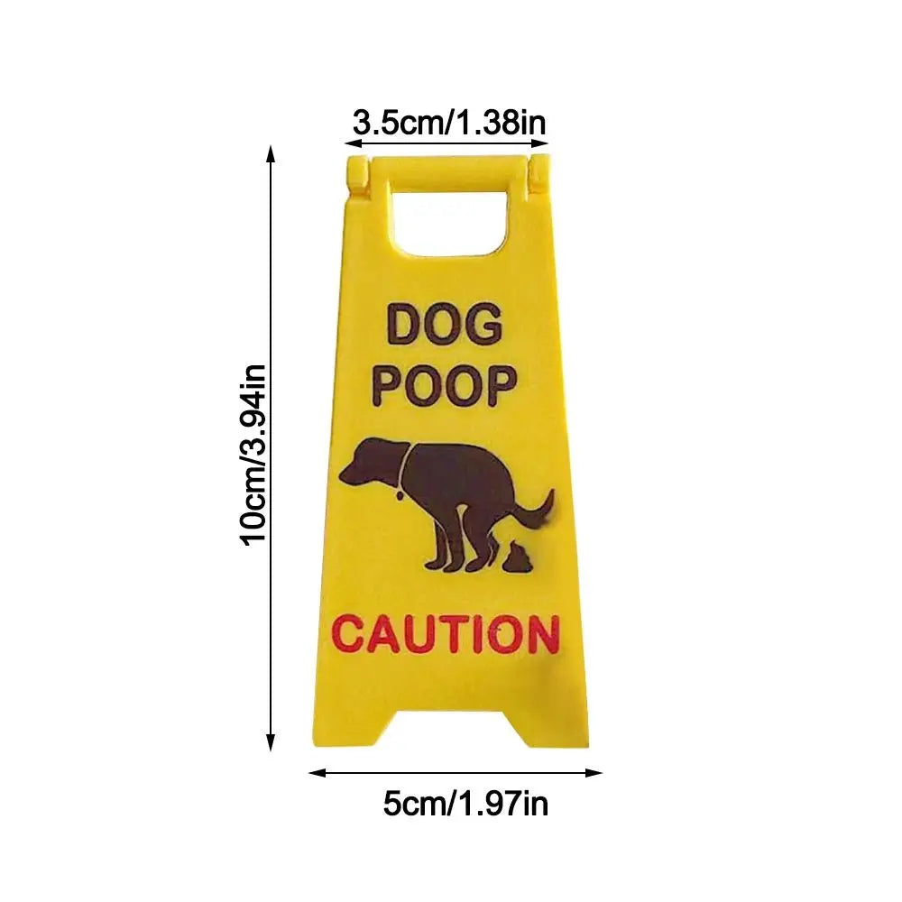 Funny Pet Warning Sign - Caution Floor Sign