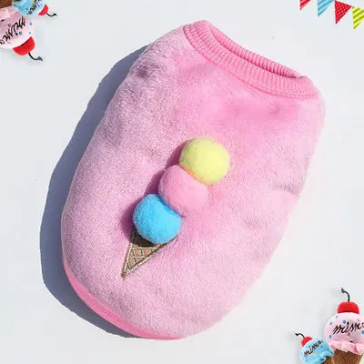 Soft Fleece Dog Coat - Warm Winter Jacket for Small & Medium Dogs