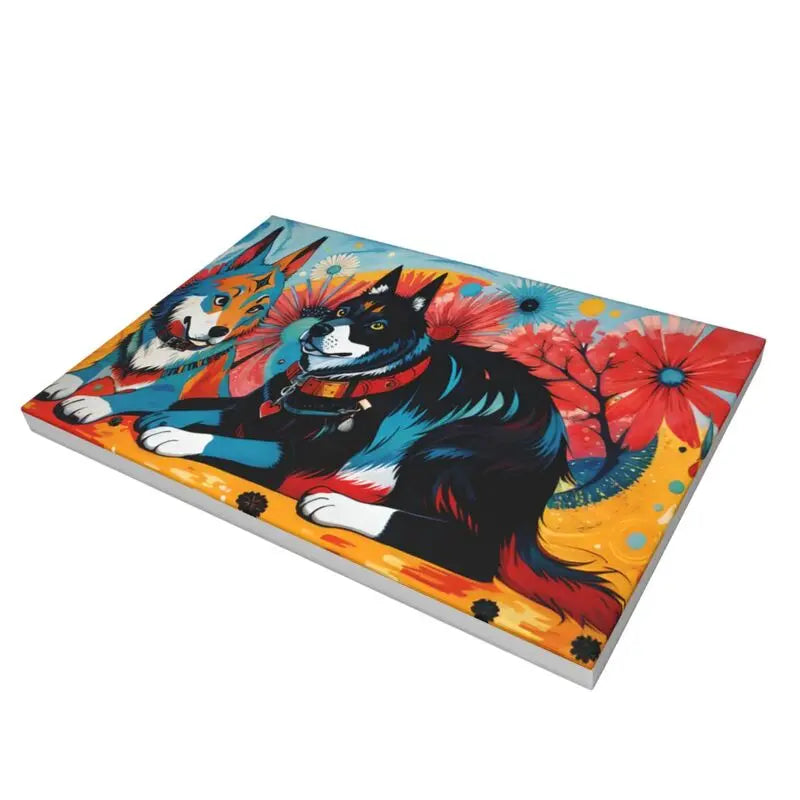 Cute Dog Canvas Wall Art - HD Print Painting