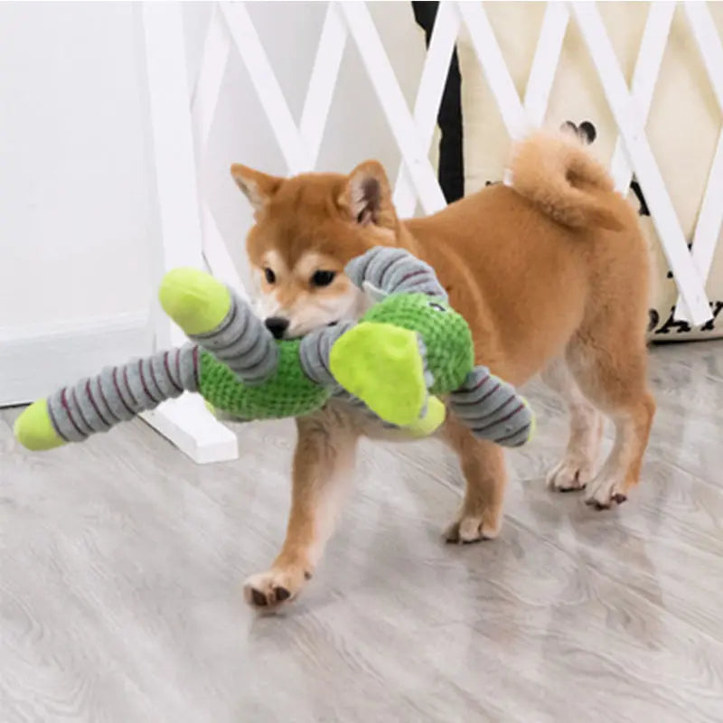 Indestructible Large Dog Squeaky Toy - Dental Chew & Training