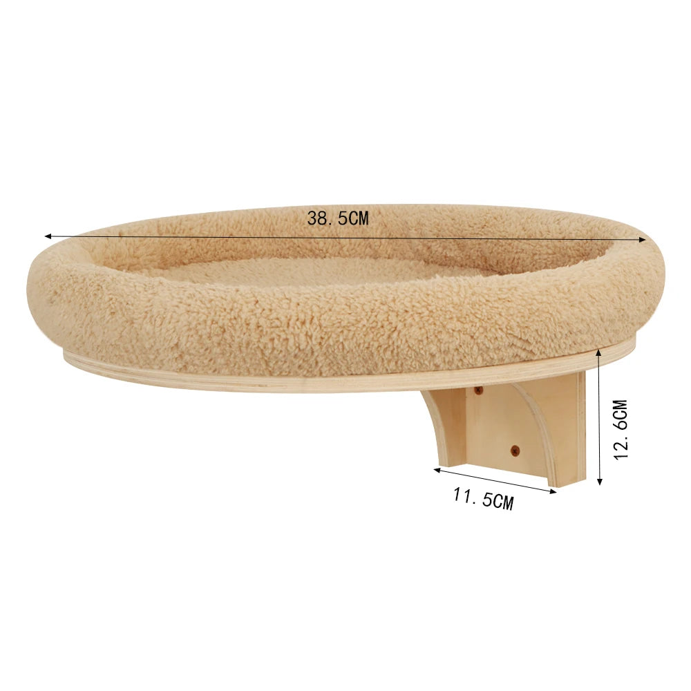 Franklin's Pick: Wall-Mounted Cat Climbing Rope - Space-Saving Fun