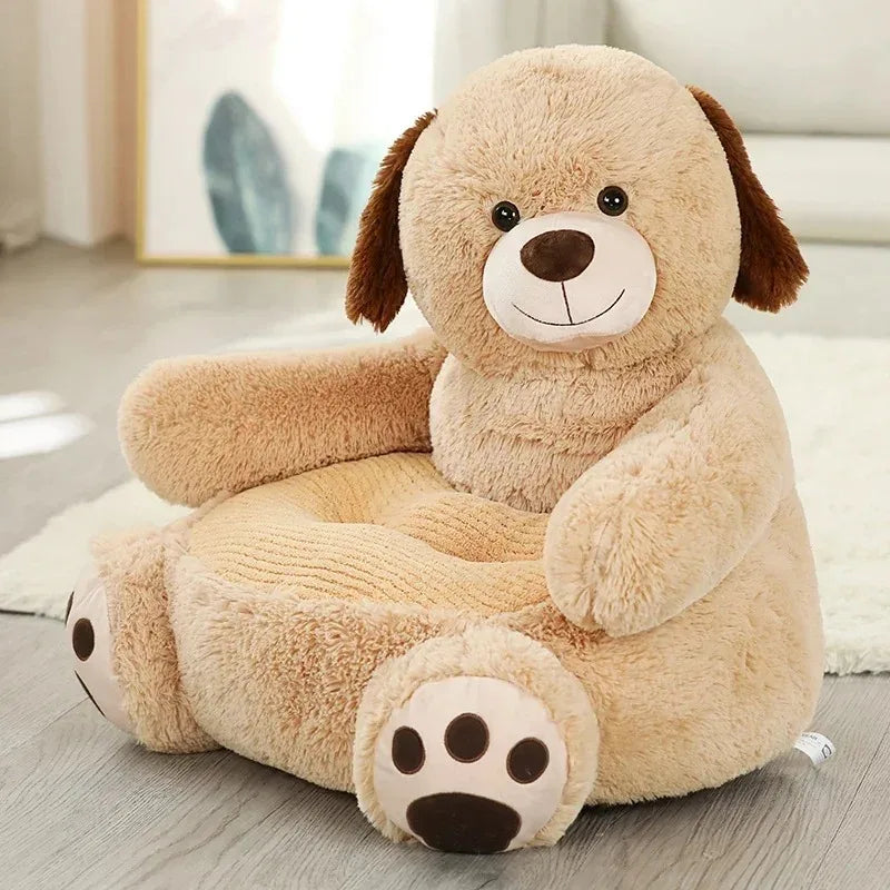 Adorable Animal-Shaped Plush Pet Bed - Elephant, Pig, Bear, Rabbit & More