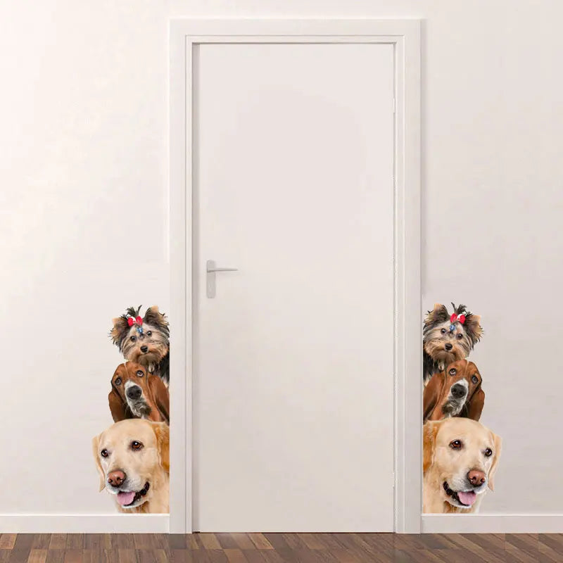 3D Pet Wall Stickers - Dogs & Cats
