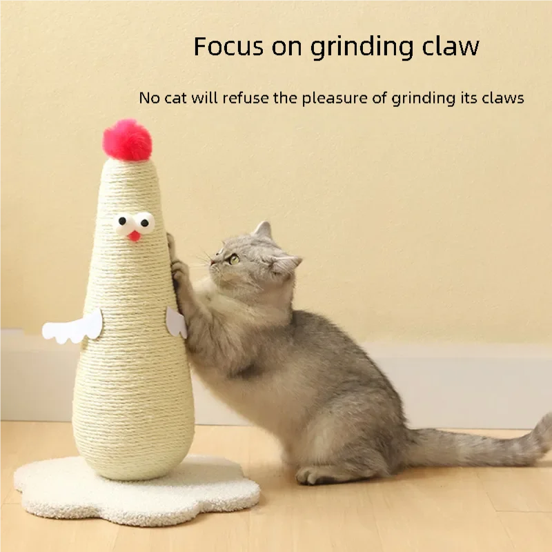 Sisal Cat Scratching Tower with Tree House