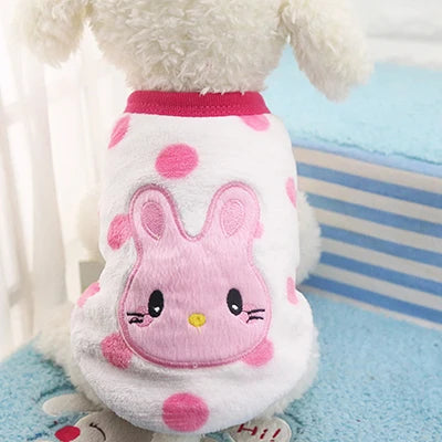 Soft Fleece Dog Coat - Warm Winter Jacket for Small & Medium Dogs