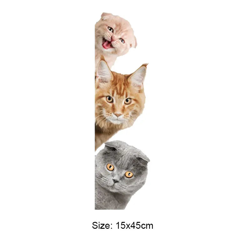 3D Pet Wall Stickers - Dogs & Cats