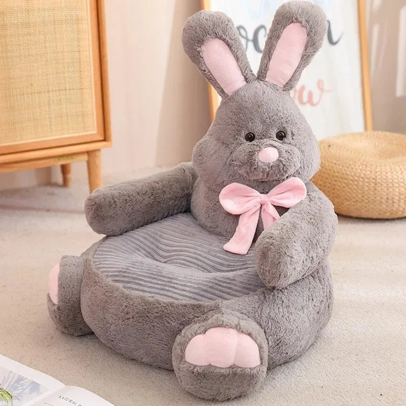 Adorable Animal-Shaped Plush Pet Bed - Elephant, Pig, Bear, Rabbit & More