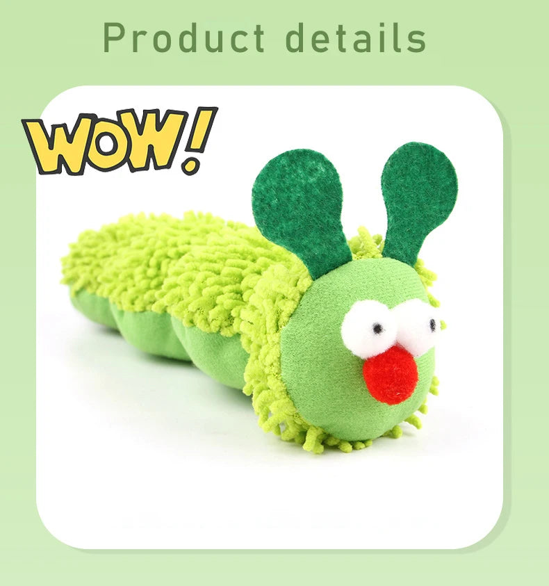 Cat Chew Caterpillar Catnip Molar Toy