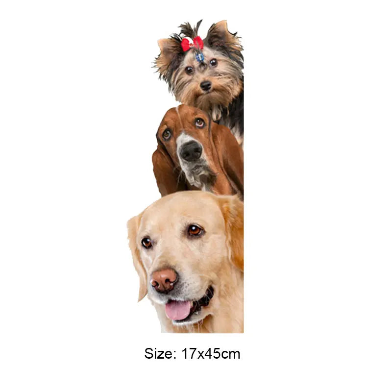 3D Pet Wall Stickers - Dogs & Cats