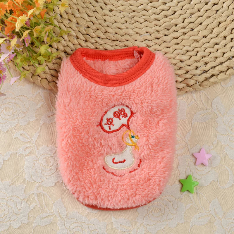 Cute Print Teacup Dog Sweater